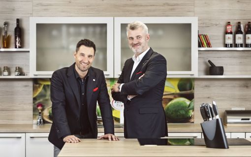 KüchenTreff Geschäftsführer Daniel Borgstedt und Marko Steinmeier