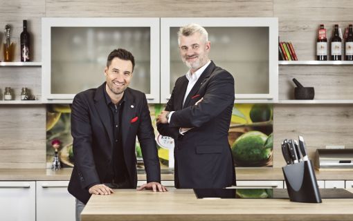 KüchenTreff Geschäftsführer v.l.n.r. Daniel Borgstedt, Marko Steinmeier